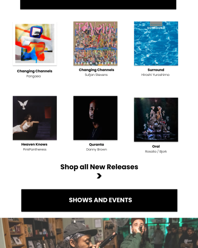 Retail - Record Store